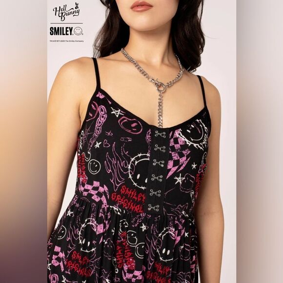 Hell Bunny Smiley Riot Dress - Picture 5 of 5